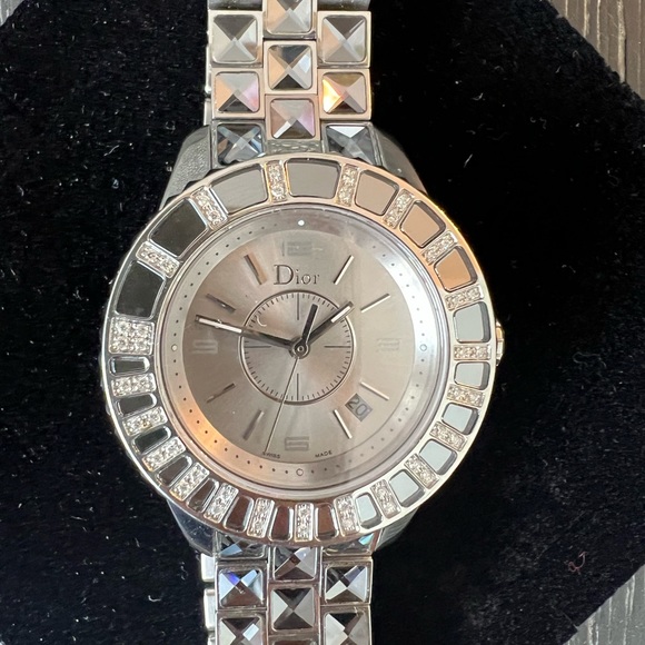 Christian Dior crystal watch like new - Picture 2 of 9